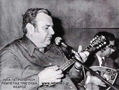 Ο χοντρο- Νάκος σε μία συναυλία στο Κύτταρο (Νοέμβριος 1972)