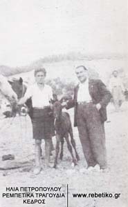 Ο Σπύρος Ολλανδέζος στα Τρίκαλα (1949)