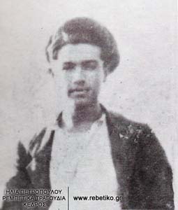 Ο Νίκος Μάθεσης το 1922