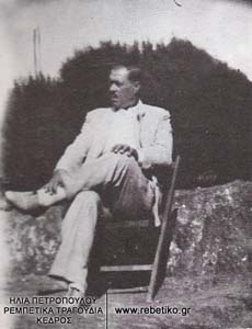 Ο Μάρκος Βαμβακάρης, λίγο πριν το 1940