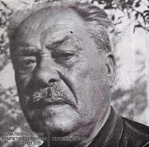 Ο Μάρκος Βαμβακάρης, γύρω στο 1969
