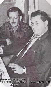 Ο Βασίλης Τσιτσάνης κι ο Μάνος Χατζηδάκης (1960)